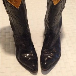 Men's Eel Skin Boots